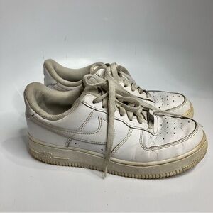Nike Air Force 1 white sneakers size 8.5